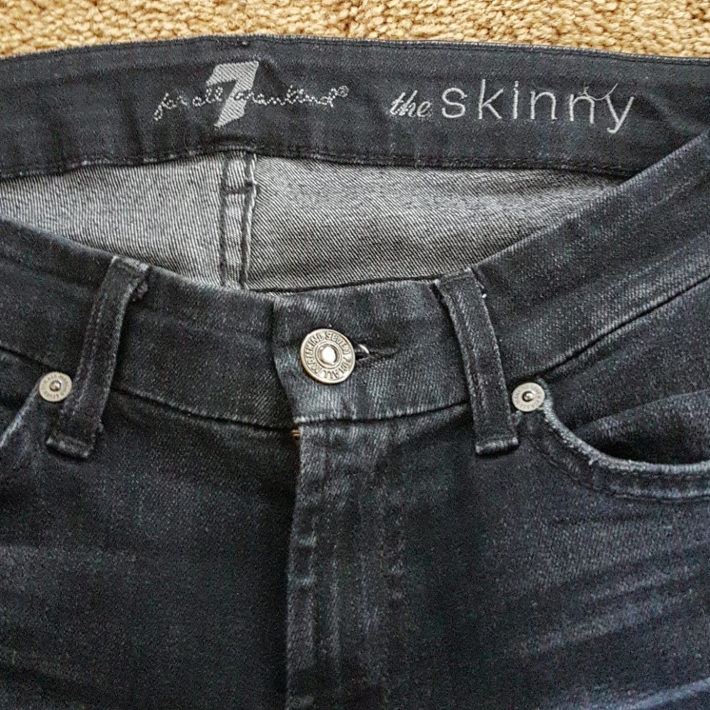 7 for all Mankind skinny jeans